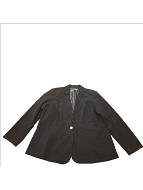 Women's EMALINE Black Blazer & Suit Jacket Plus Size L/XL
